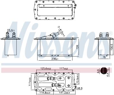 Автозапчасть NISSENS 96158