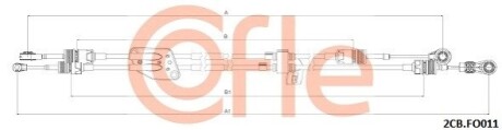 Автозапчасть COFLE 2CBFO011