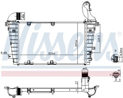 Автозапчасть NISSENS 961267