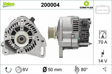 Автозапчасть Valeo 200004