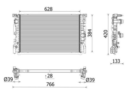 Автозапчасть MAHLE / KNECHT CR2696000P