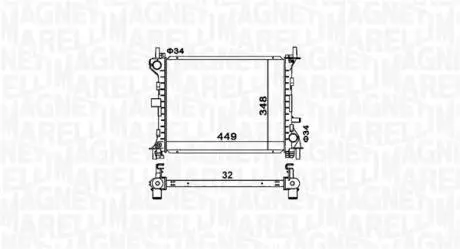 Автозапчасть MAGNETI MARELLI 350213160300