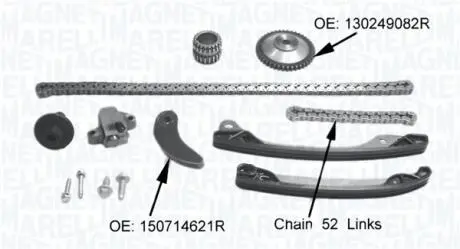 Автозапчасть MAGNETI MARELLI 341500001360