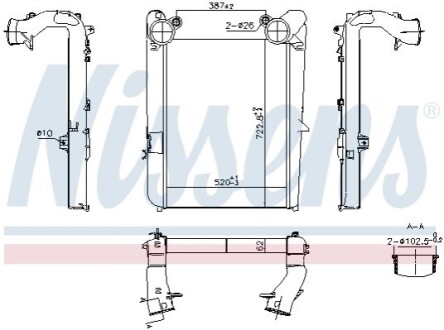 Автозапчасть NISSENS 961314