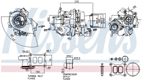 Автозапчасть NISSENS 93631