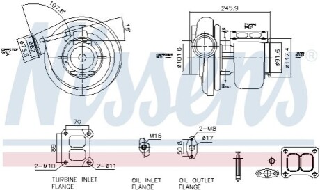 Автозапчасть NISSENS 93681