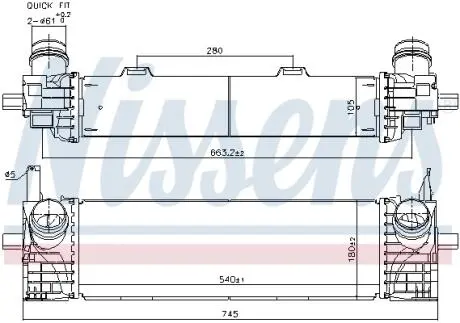 Автозапчасть NISSENS 961338