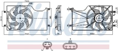 Автозапчасть NISSENS 850098