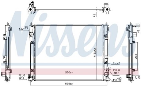 Автозапчасть NISSENS 686802