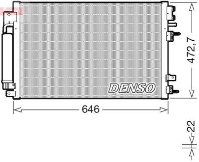 Автозапчасть DENSO DCN13022