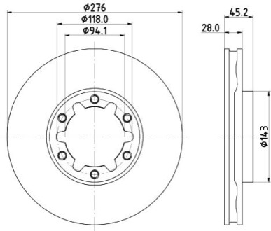 Автозапчасть HELLA 8DD355134931