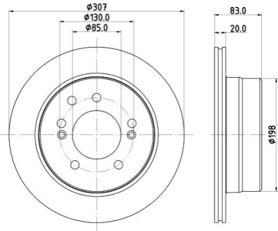 Автозапчасть HELLA 8DD355134921