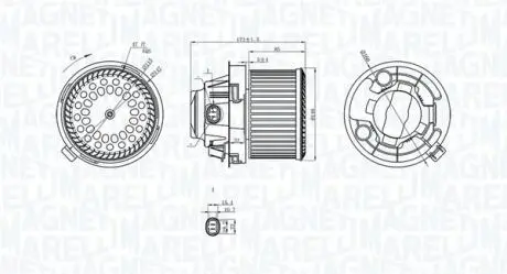 Автозапчасть MAGNETI MARELLI 069412258010