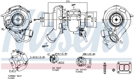 Автозапчасть NISSENS 93677