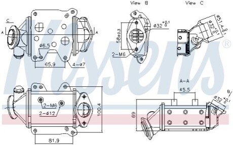 Автозапчасть NISSENS 989457