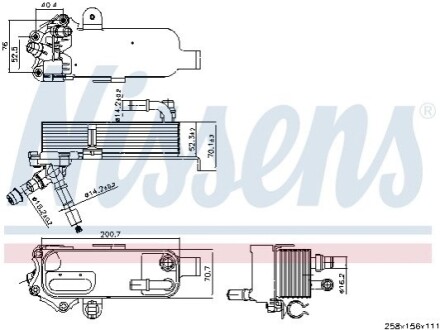 Автозапчасть NISSENS 91298