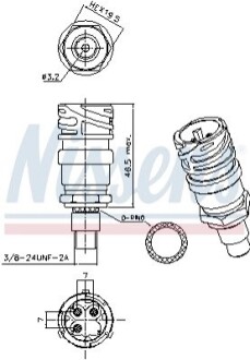 Автозапчасть NISSENS 301028