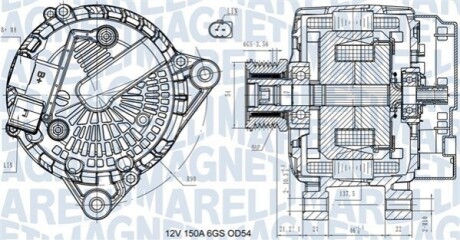 Автозапчасть MAGNETI MARELLI 063731472410