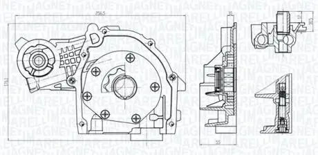 Автозапчасть MAGNETI MARELLI 351516000063