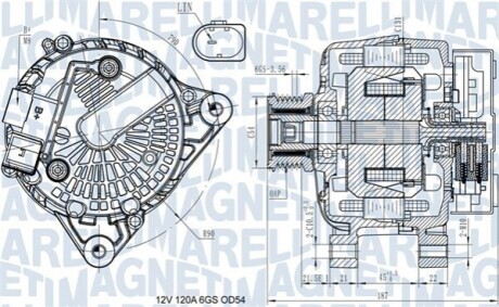 Автозапчасть MAGNETI MARELLI 063731545910 (фото 1)