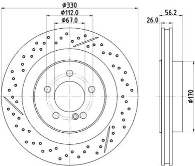 Автозапчасть HELLA 8DD355133231