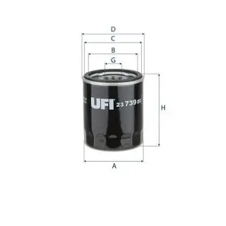 Автозапчасть UFI 2373900