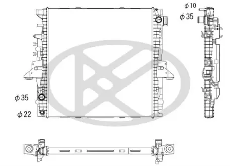 Автозапчасть KOYORAD PL613635