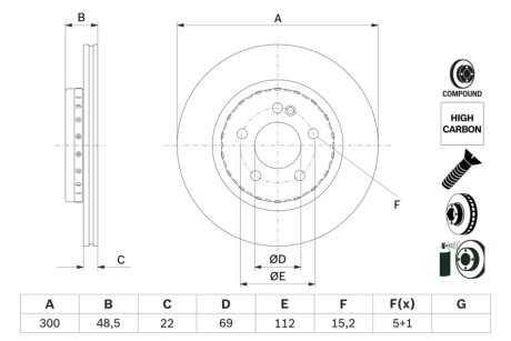 Автозапчасть BOSCH 0986479H50