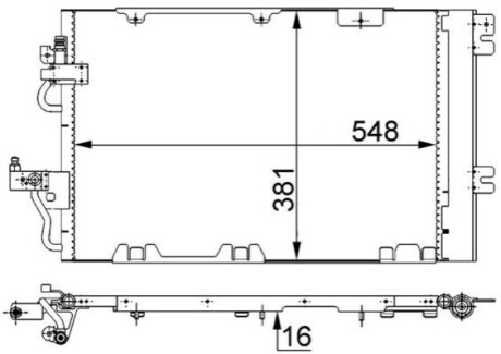 Автозапчасть MAHLE / KNECHT AC375000S