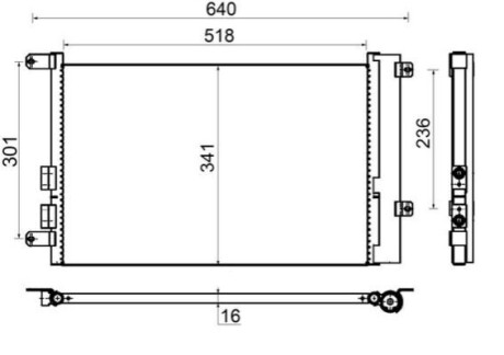 Автозапчасть MAHLE / KNECHT AC401000S