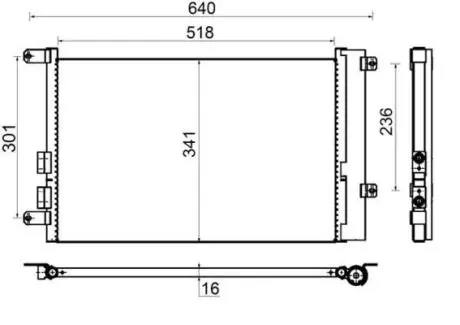 Автозапчасть MAHLE / KNECHT AC401000S