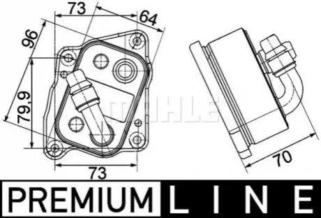 Автозапчасть MAHLE / KNECHT CLC107000P