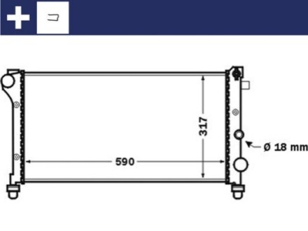 Автозапчасть MAHLE / KNECHT CR1452000S