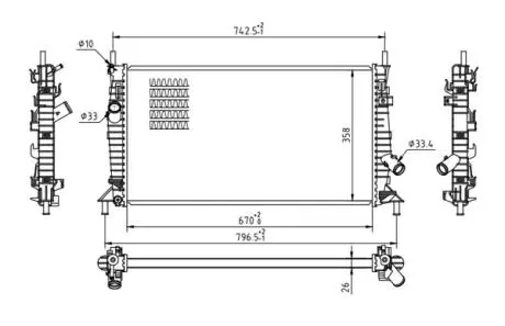 Автозапчасть HART 606831