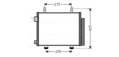 Автозапчасть AVA COOLING SZA5115D