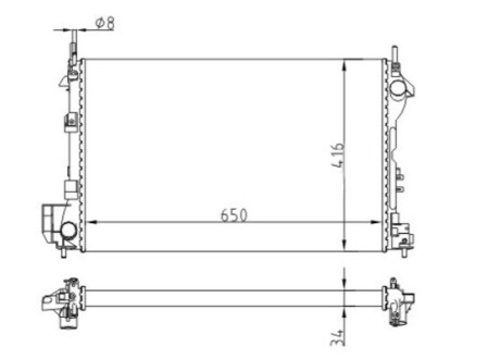 Автозапчасть HART 605991