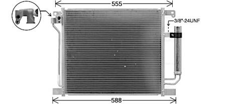 Автозапчасть AVA COOLING DN5467D