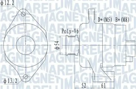 Автозапчасть MAGNETI MARELLI 063732049010