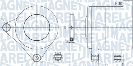 Автозапчасть MAGNETI MARELLI 063731999010