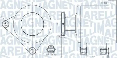 Автозапчасть MAGNETI MARELLI 063731999010