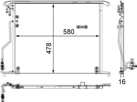 Автозапчасть MAHLE / KNECHT AC334000S