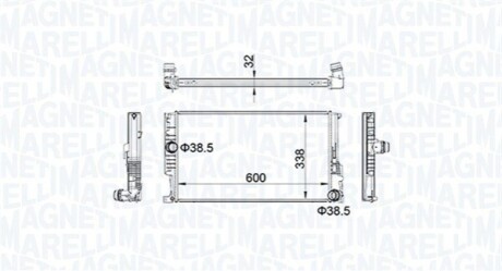 Автозапчасть MAGNETI MARELLI 350213159600 (фото 1)