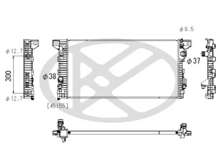 Автозапчасть KOYORAD PL323190