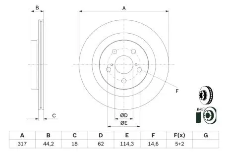 Автозапчасть BOSCH 0986479H19
