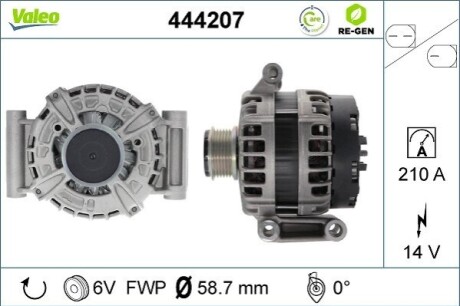 Автозапчасть Valeo 444207