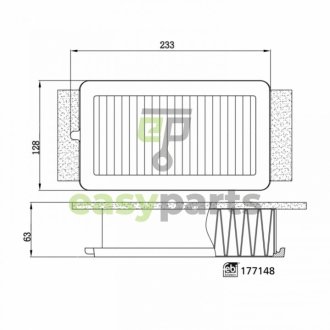 Автозапчасть FEBI BILSTEIN 177148