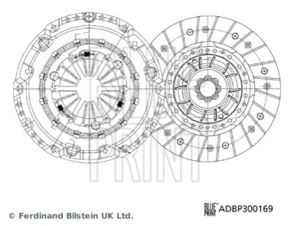 Автозапчасть BLUE PRINT ADBP300169