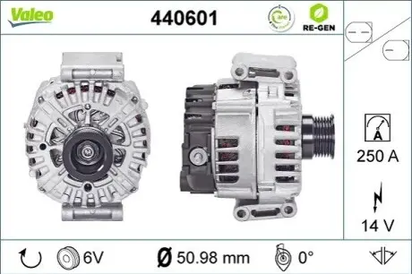 Автозапчасть Valeo 440601