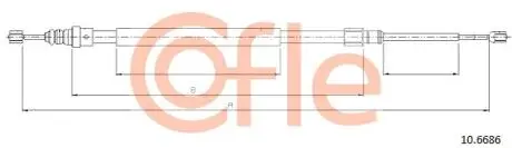 Автозапчасть COFLE 92106686 (фото 1)