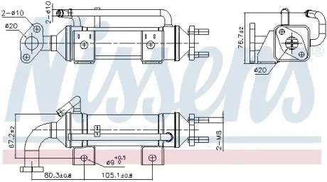Автозапчасть NISSENS 989435